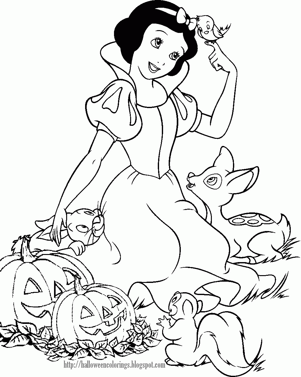 Coloring Pictures Of Disney Characters Halloween | Coloring Online