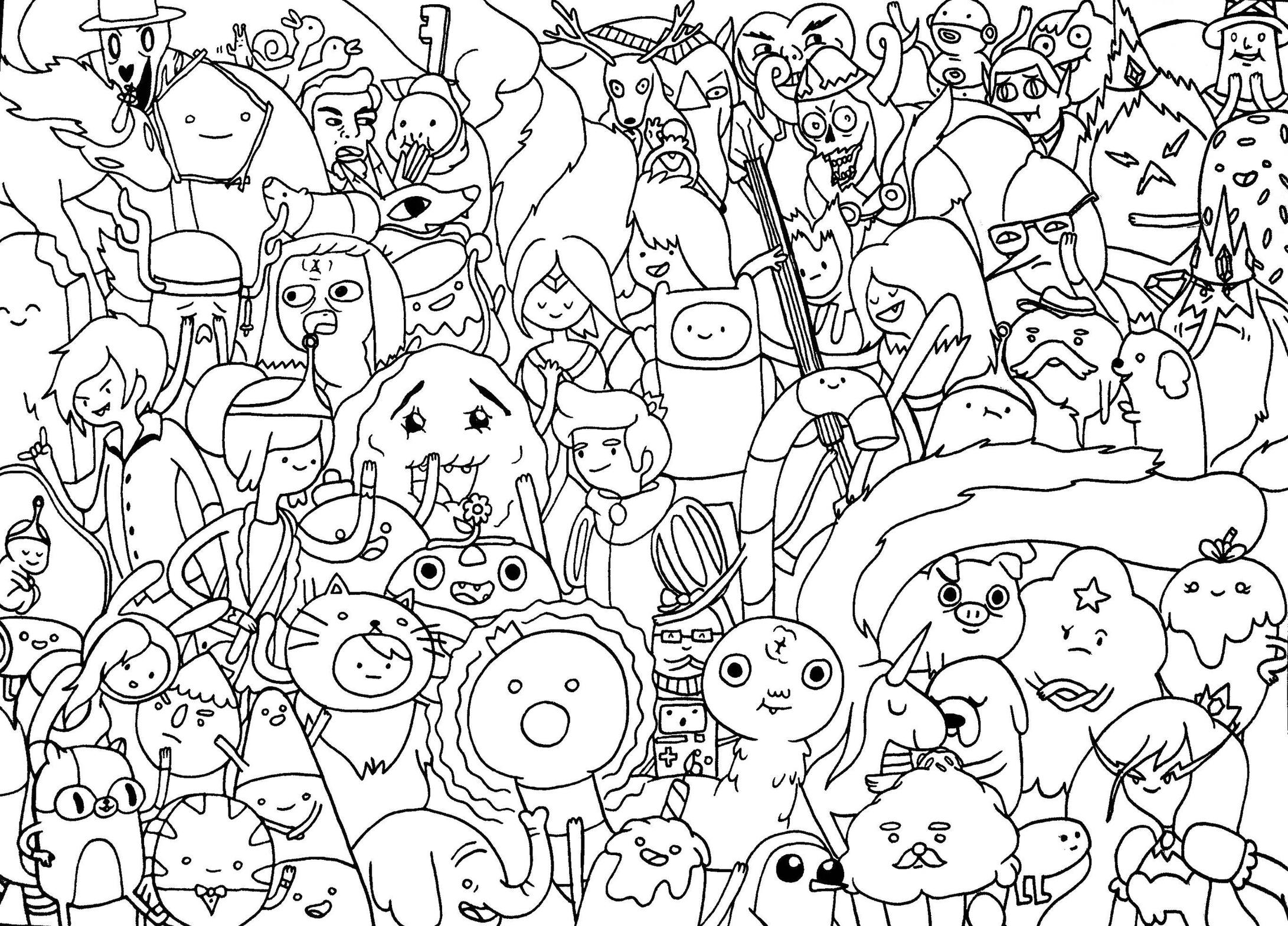 Adventure Time | Adventure Time Coloring Pages