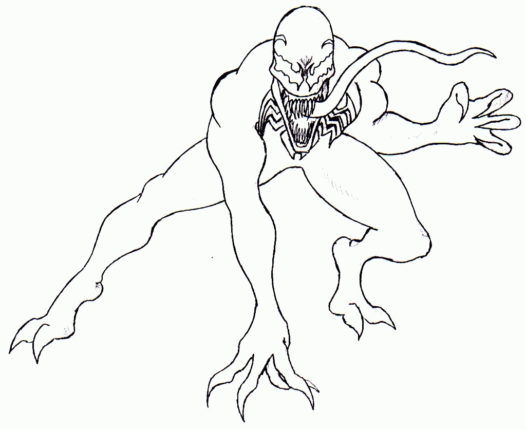 Free Coloring Pages Venom Download Free Coloring Pages Venom Png Images Free ClipArts On 