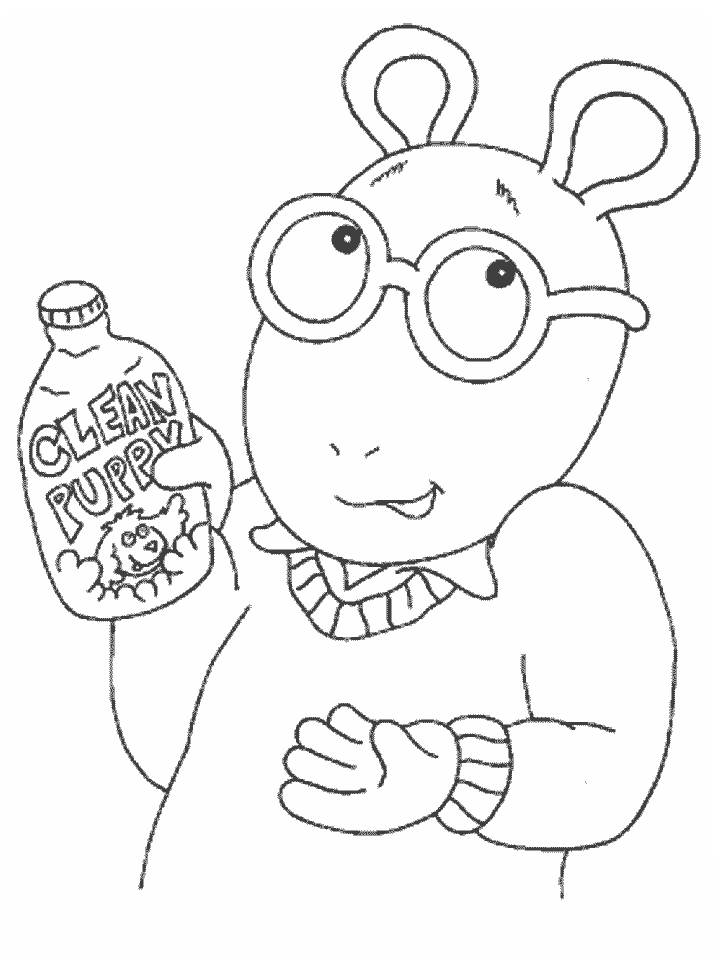 Arthur 30 Cartoons Coloring Pages  Coloring Book