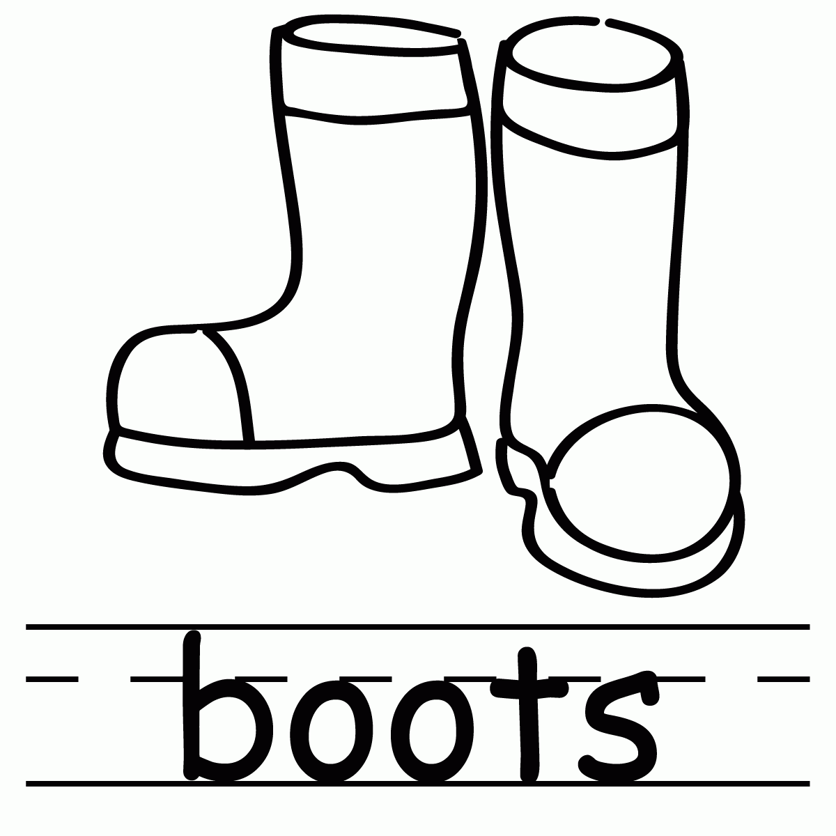 Free Rain Boots Coloring Page Download Free Rain Boots Coloring Page