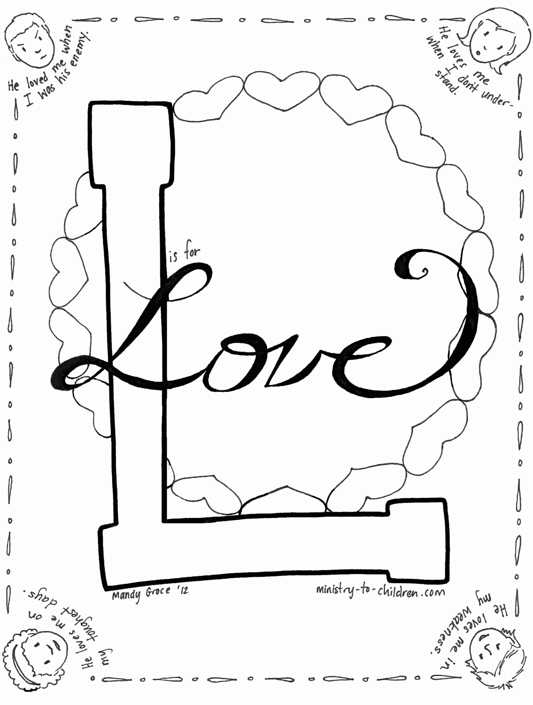 About True Love Coloring Pages | Coloring Pages For All Ages