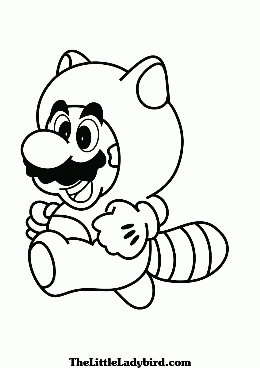 Mario Coloring Pages | Free Coloring Pages