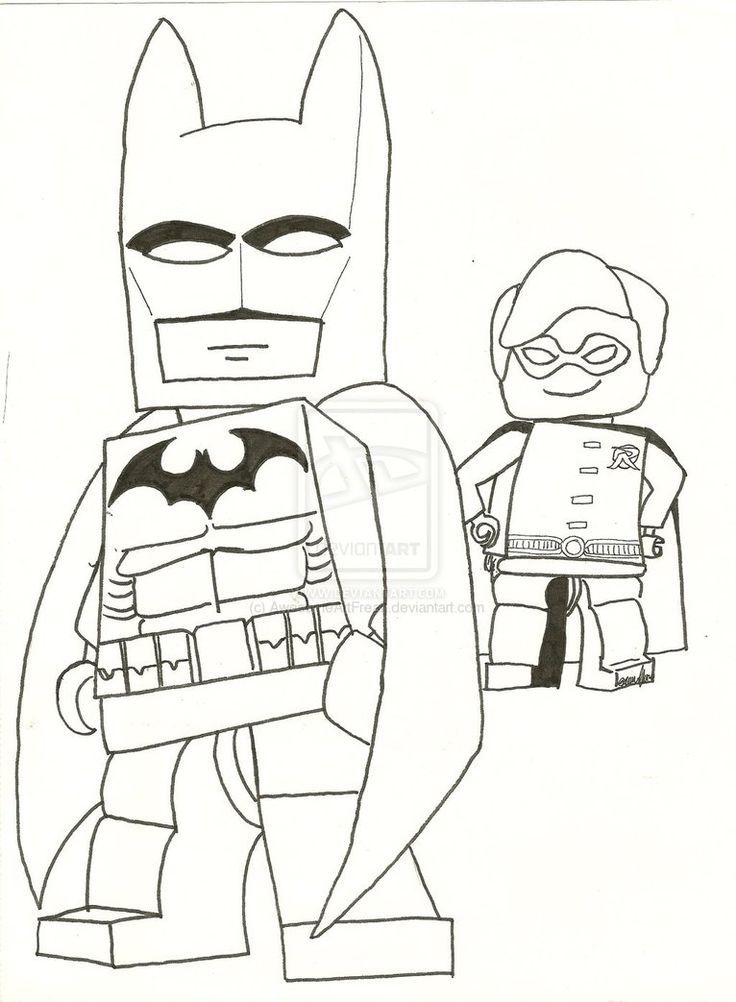  Superhero Coloring Pages