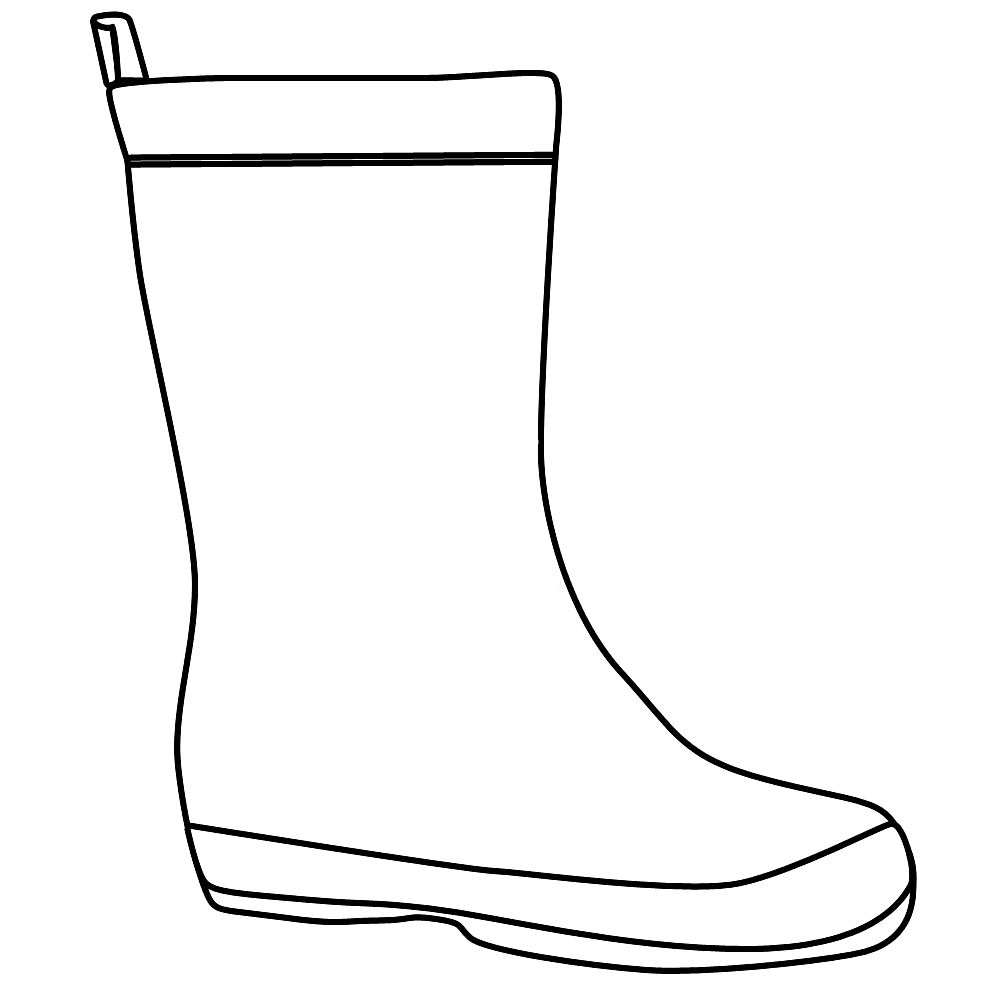 Free Rain Boots Coloring Page Download Free Rain Boots Coloring Page