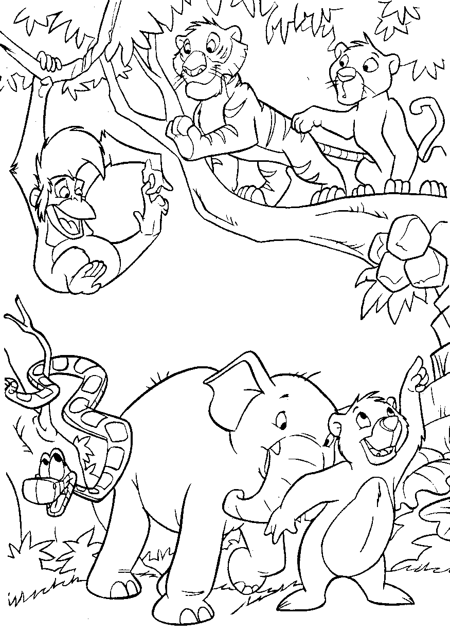 Free Jungle Animals Coloring Pages Free Download Free Jungle Animals Coloring Pages Free Png Images Free Cliparts On Clipart Library