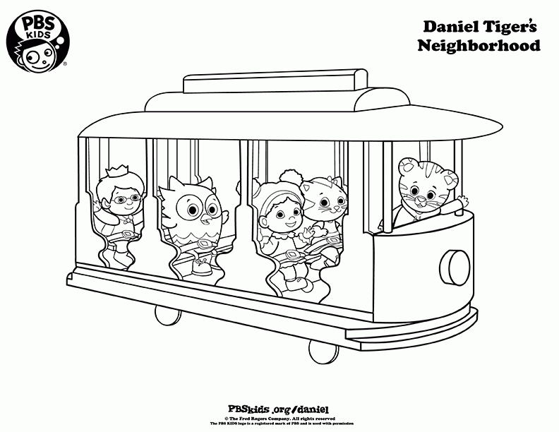Featured image of post Daniel Tiger Coloring Pages For Kids Kids who love daniel tiger and all of his friends will delight over the daniel tiger s neighborhood themed