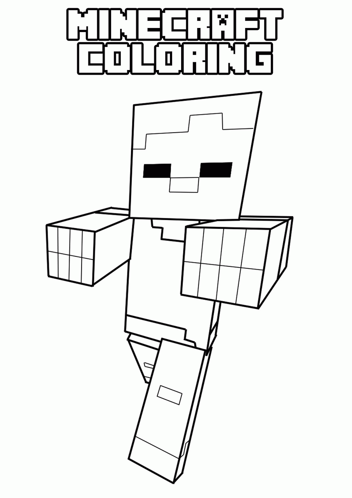 Free Minecraft Skins Coloring Pages Download Free Clip Art Free Clip Art On Clipart Library