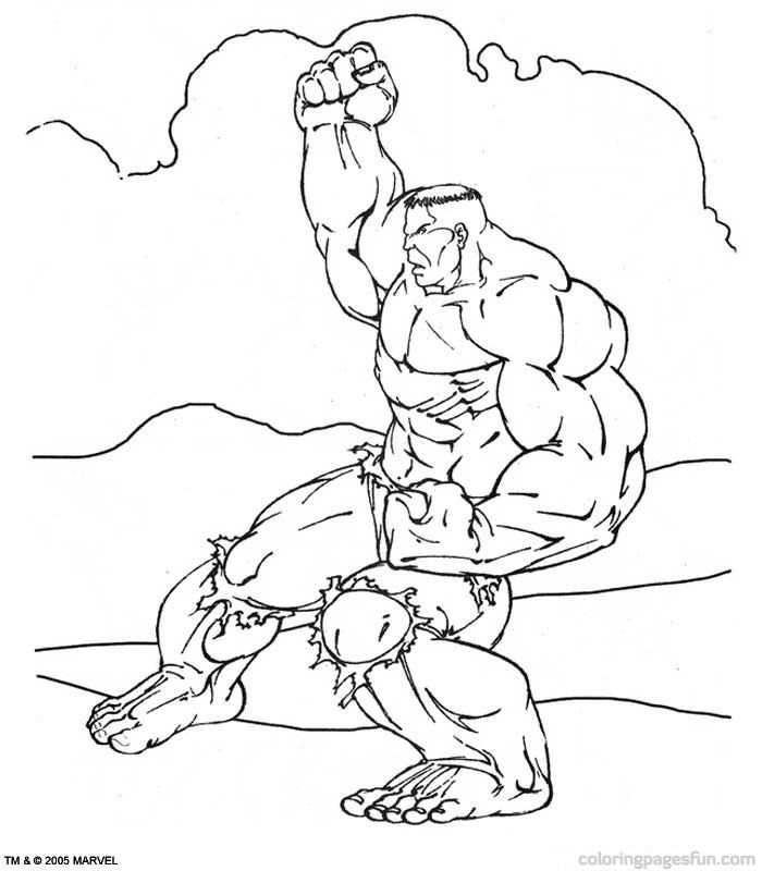 Hulk Coloring Pages Clip Art Library