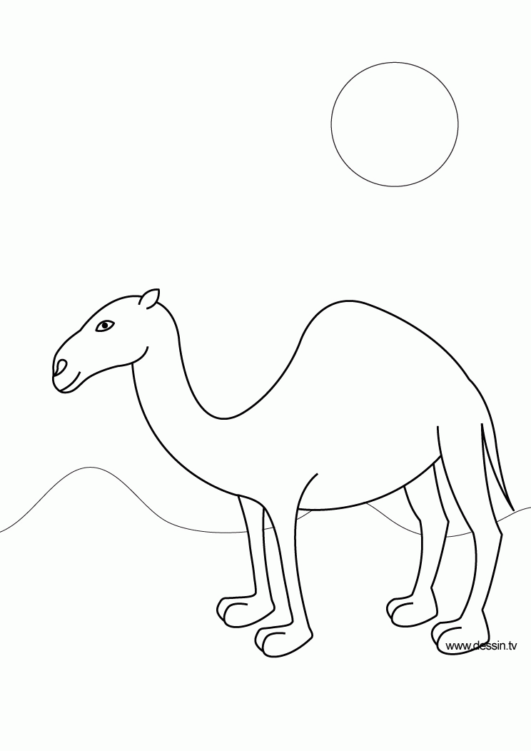 camal mask Colouring Pages