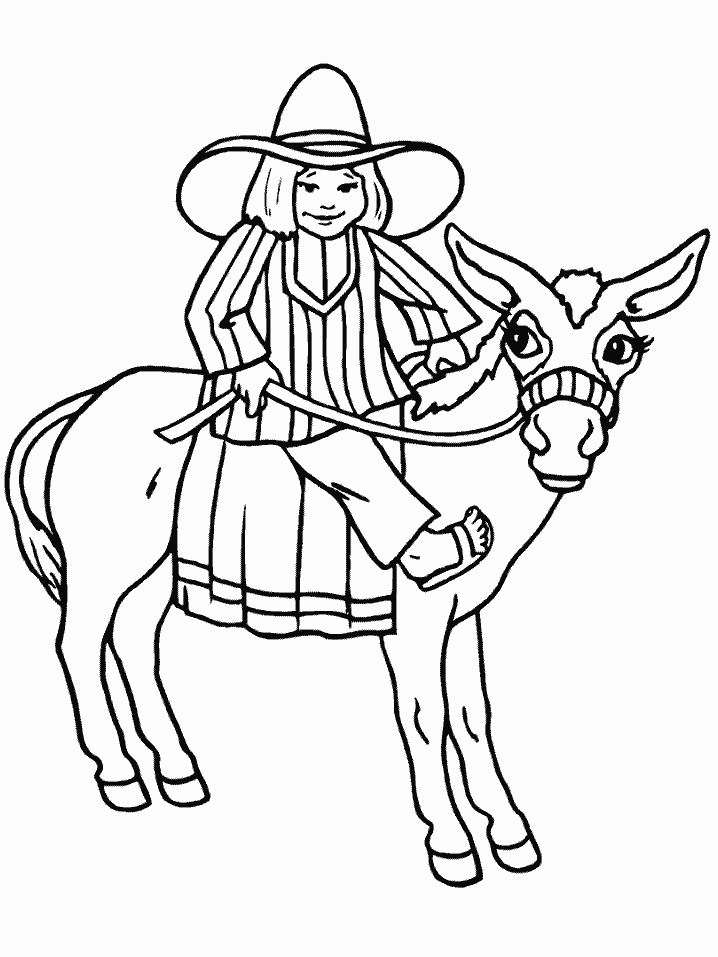 west theme Colouring Pages