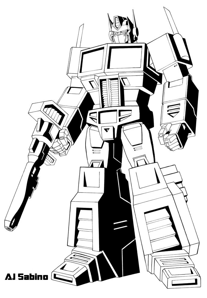 Free Transformer Optimus Prime Coloring Pages Download Free Transformer Optimus Prime Coloring Pages Png Images Free Cliparts On Clipart Library