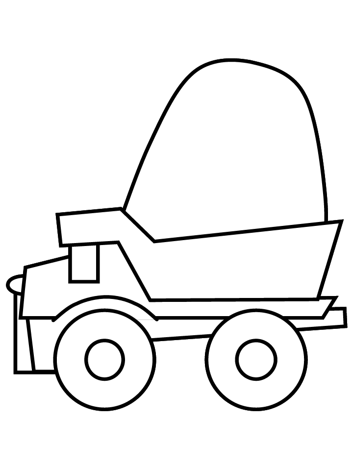 Coloring Page Place : Construction Tools and Vehicles Coloring Pages