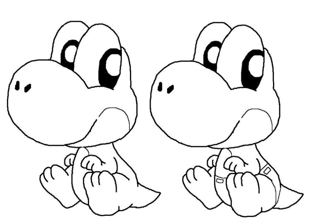 Free Coloring Pages Of Yoshi, Download Free Coloring Pages Of Yoshi png