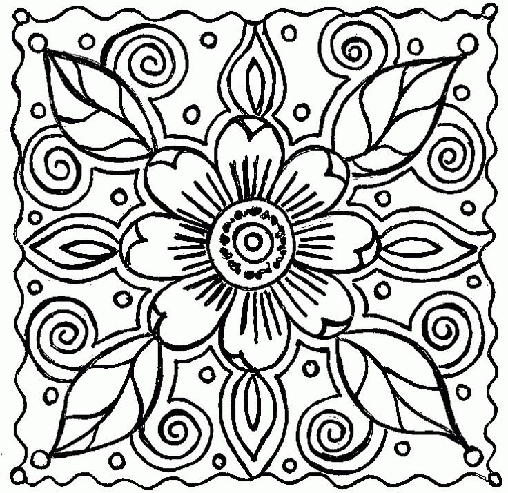 Featured image of post Abstract Coloring Pages For Adults Easy