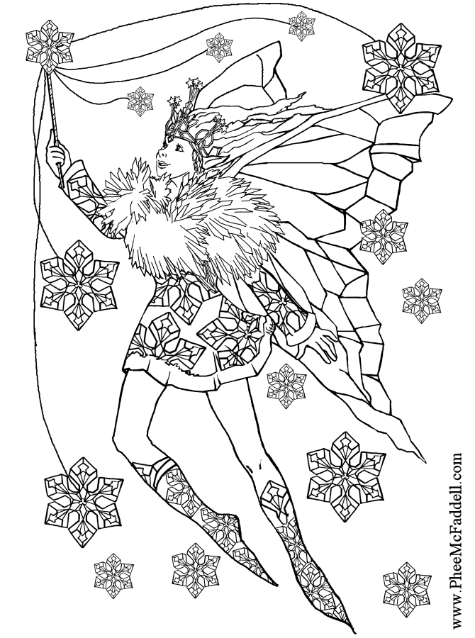 Fairys Coloring Pages | Free Printable Coloring Pages | Free
