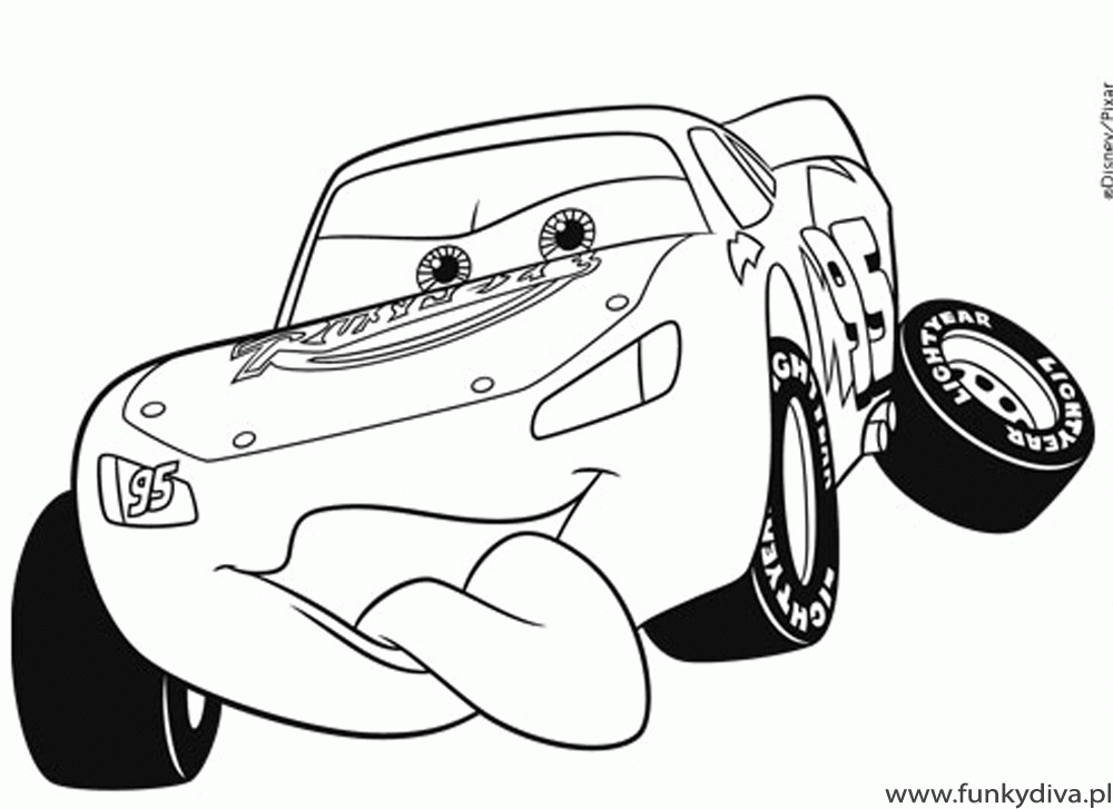 Cars and Cars 2 -  Coloring Pages 