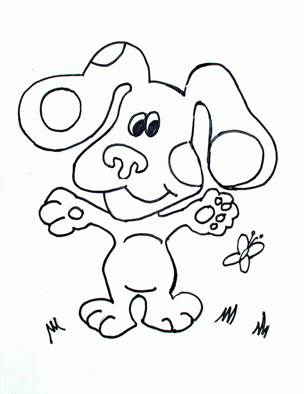 Blues Clues Coloring Pages | download | Free Printable Coloring Pages
