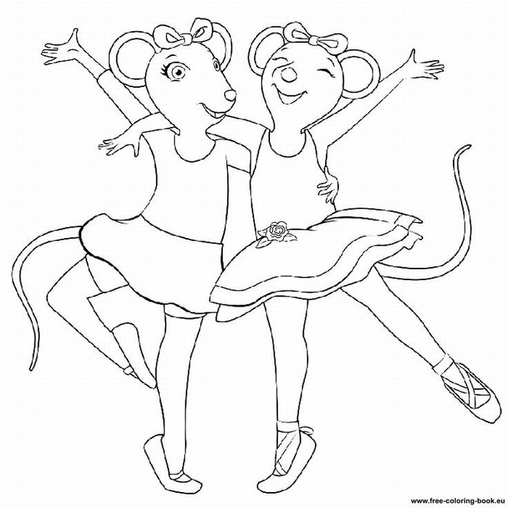 Dance Coloring Pages 