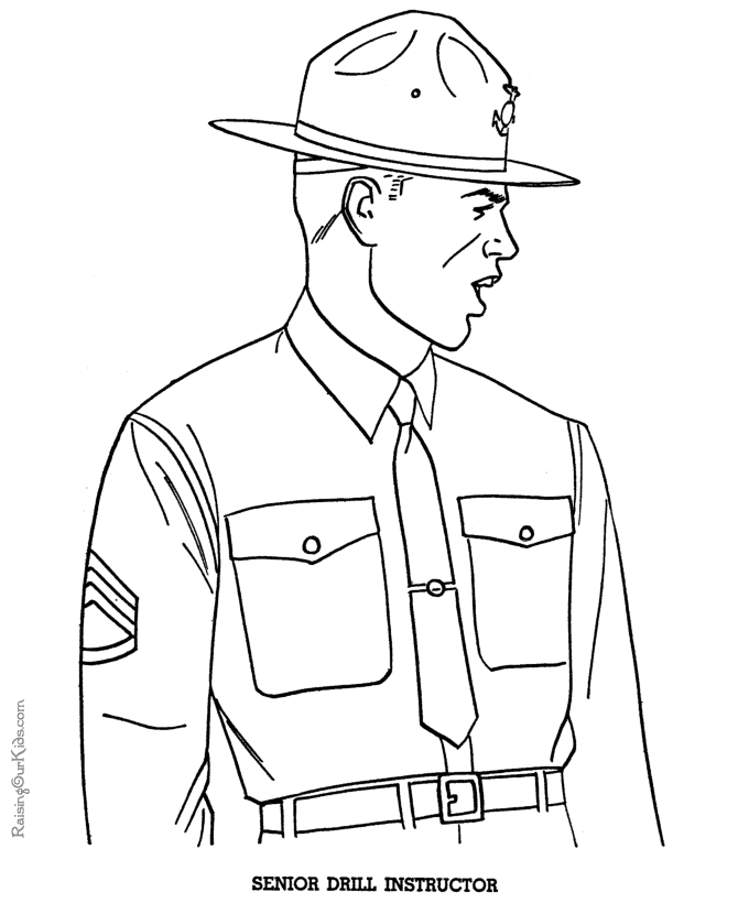 Military Coloring Pages | Hollister Gives Back