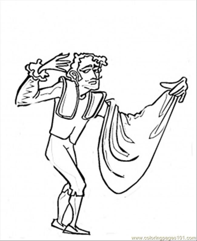 Coloring Pages Torero (Countries  Spain) | free printable