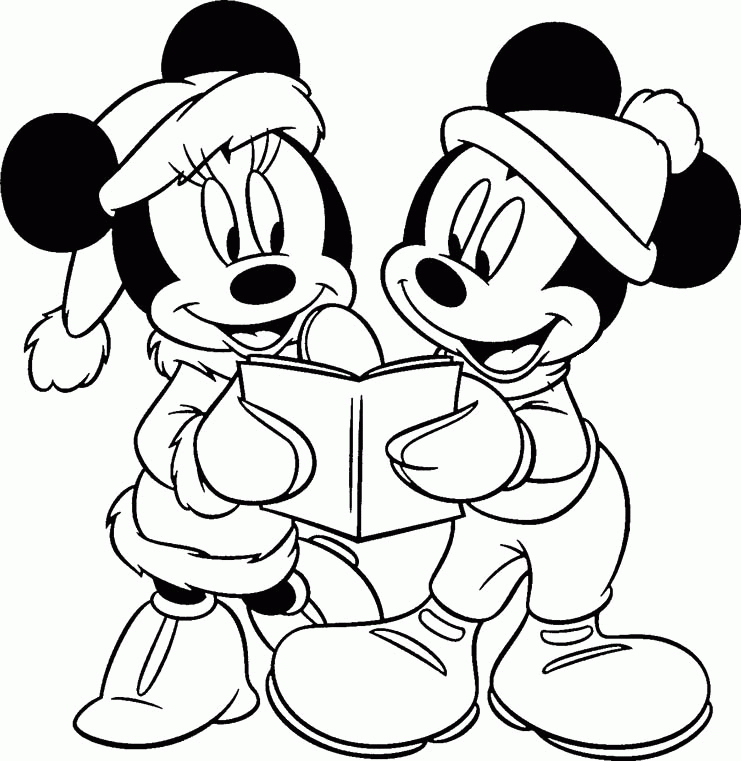 Free Disney Christmas Coloring Sheets Download Free Disney Christmas Coloring Sheets Png Images Free Cliparts On Clipart Library