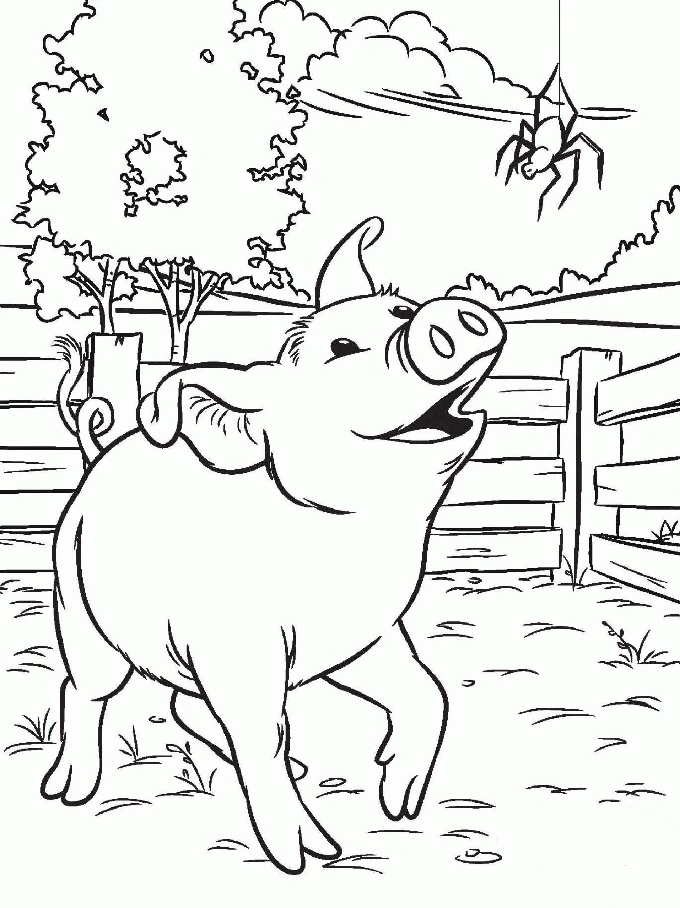 Free Charlottes Web Coloring Pages Download Free Clip Art Free Clip Art On Clipart Library Facebook twitter pinterest once they've read it, every child falls in love with charlotte's web. clipart library