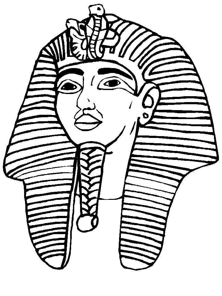 Clip Arts Related To : ancient egypt women coloring. view all King Tut Colo...