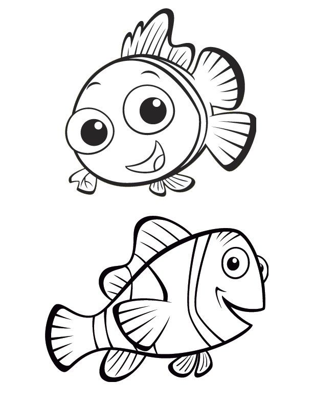 Coloring Pages Finding Nemo | Free Printable Coloring Pages