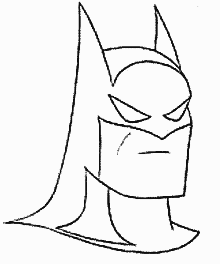 Batman Coloring Page High Definition Wallpapers