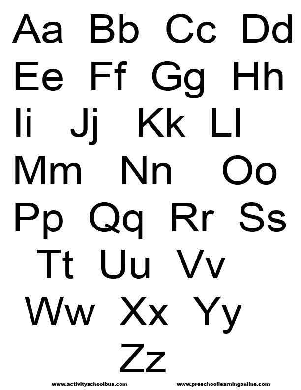 alphabet-clip-art-library
