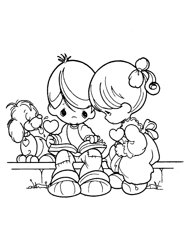 Precious Moments Halloween Coloring Pages
