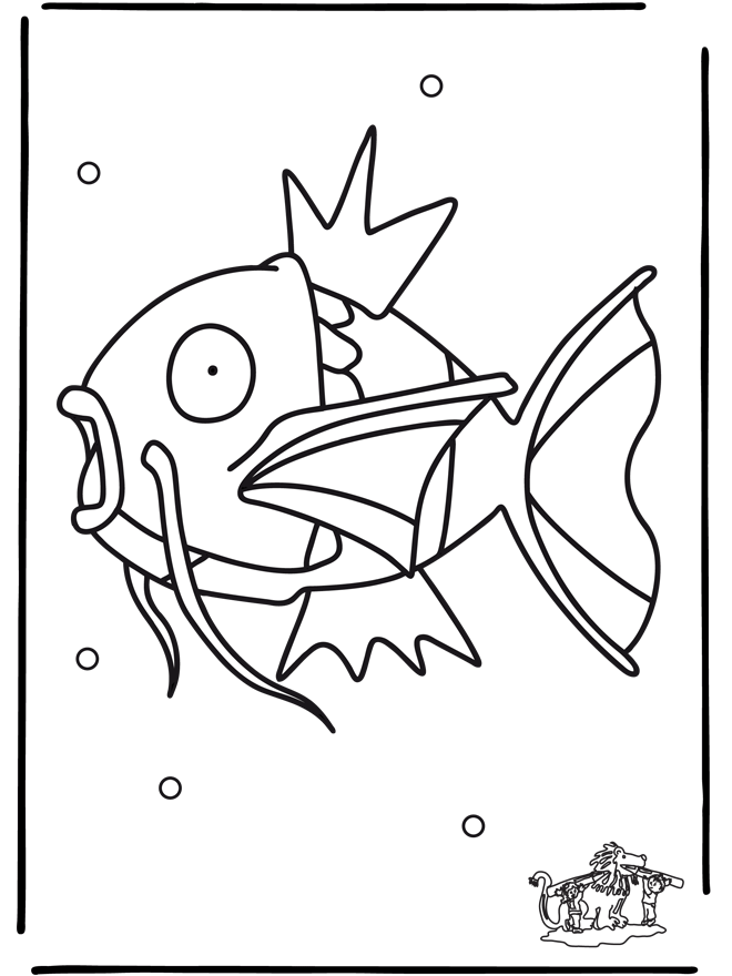 Pokemon Mudkip Coloring Page | Free Printable Coloring Pages