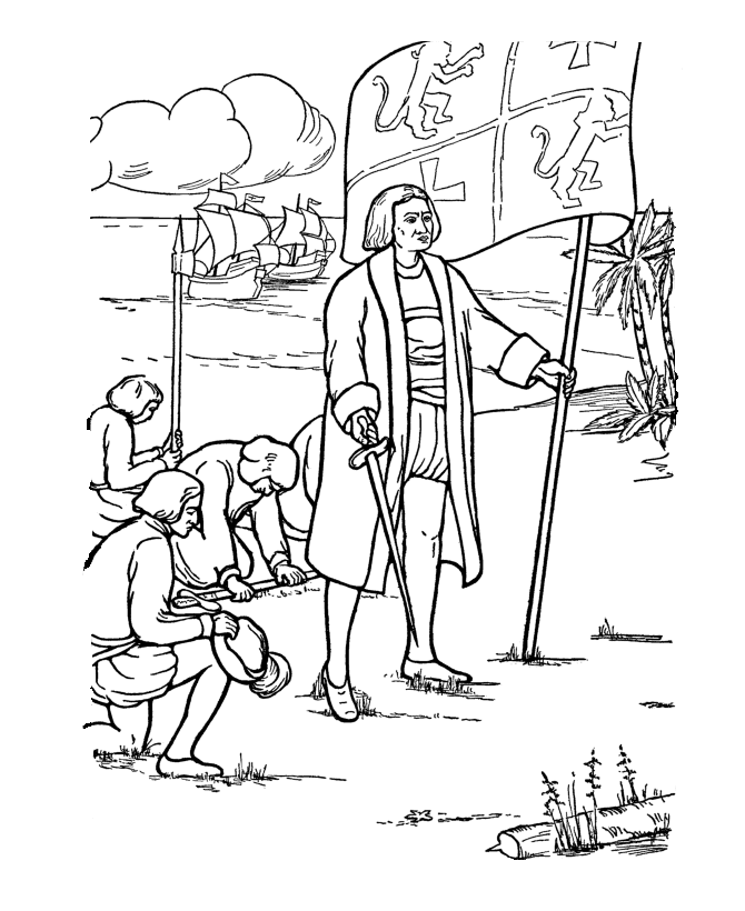 Columbus Day Lesson Plans For Third Grade, Fourth Grade Coloring