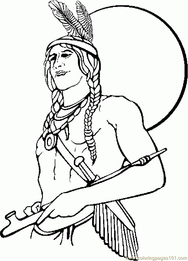 cowboys and indians coloring pages