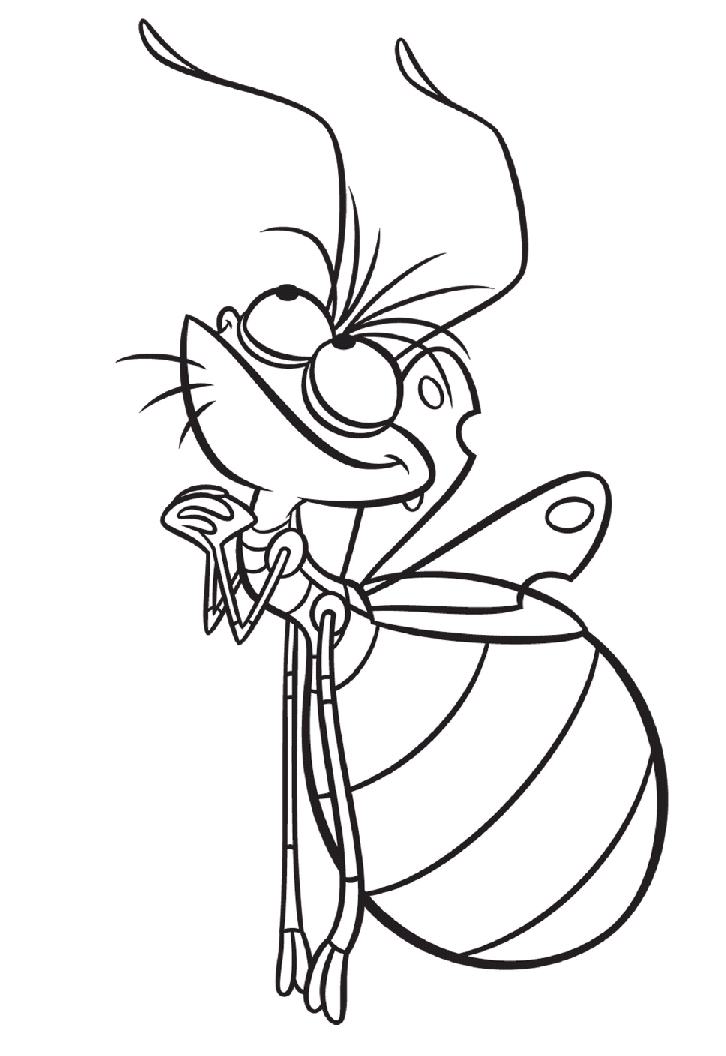 Princess  the Frog Coloring Pages