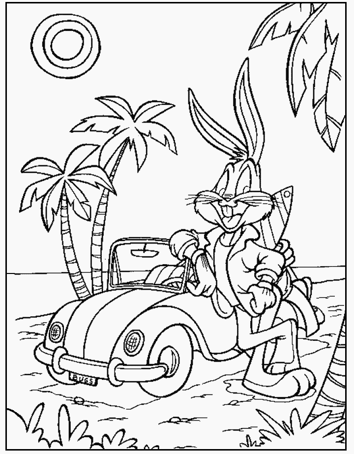 Coloring Pages Bugs Bunny | Free Printable Coloring Pages