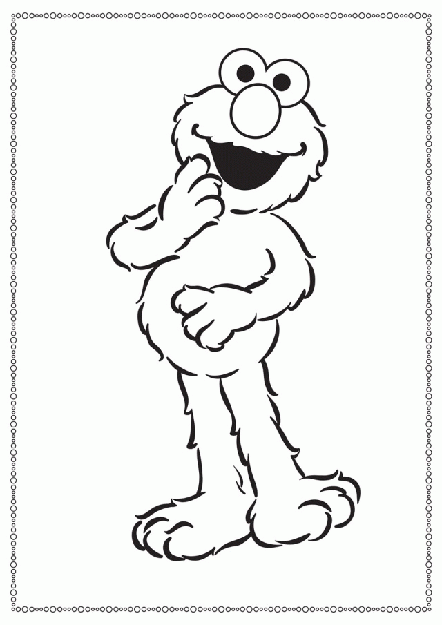 Elmo Coloring Pages Free | Coloring Pages For Adults Coloring