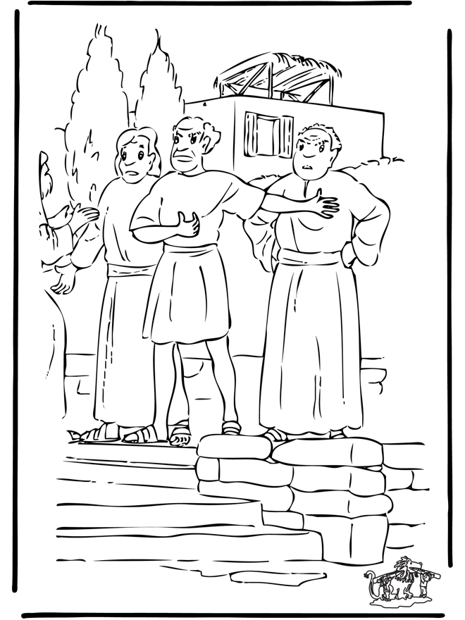 Paul Bible Coloring Pages