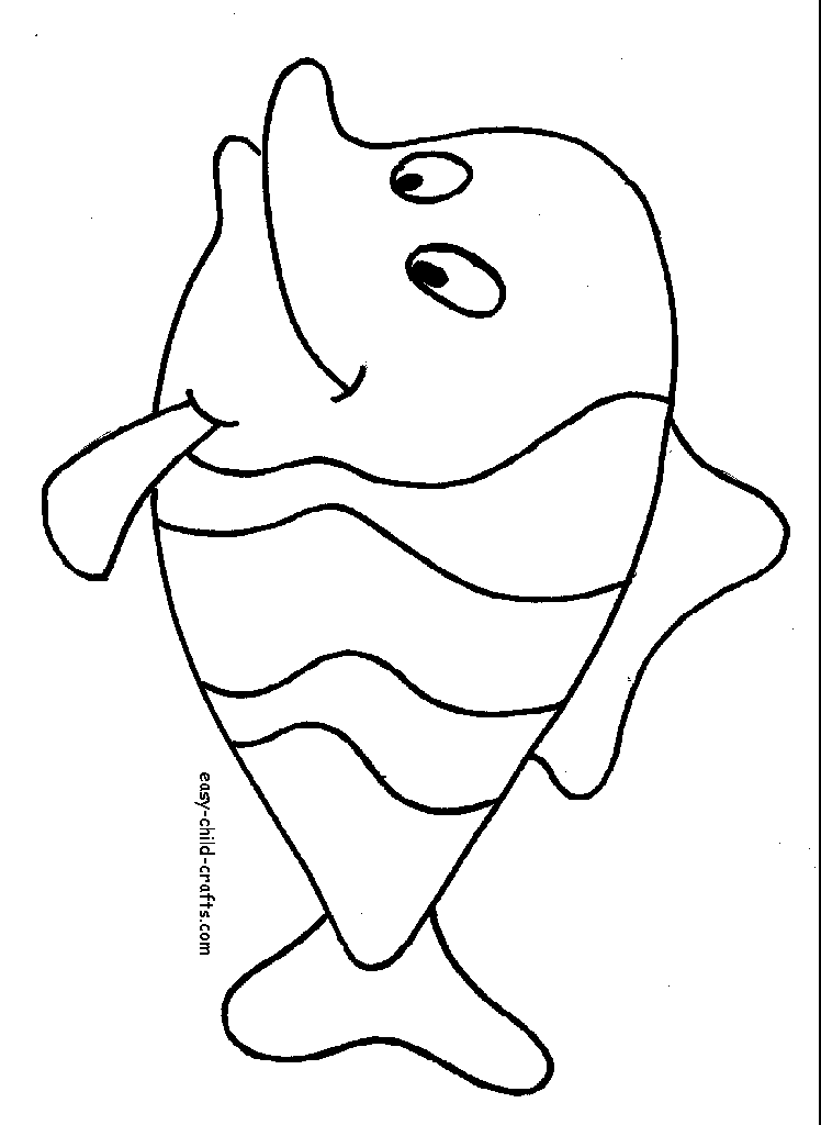 Fish With Pattrens Coloring Pages