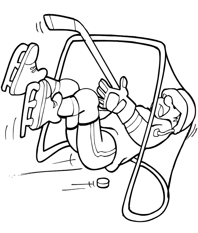 Do Not Appear When Printed Only The Hockey Coloring Page Will