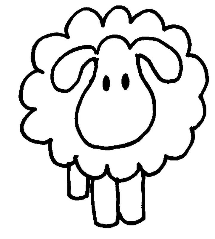 Flock Of Sheep Coloring Page | Clipart library - Free Clipart Images