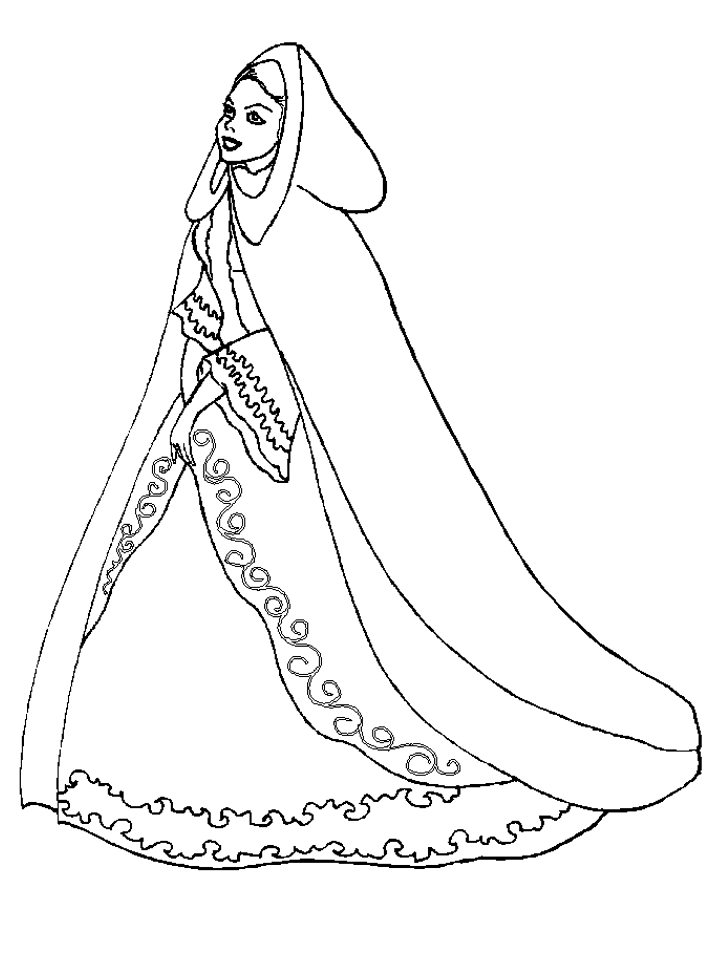 princess coloring pictures for kids | Coloring Picture HD For Kids