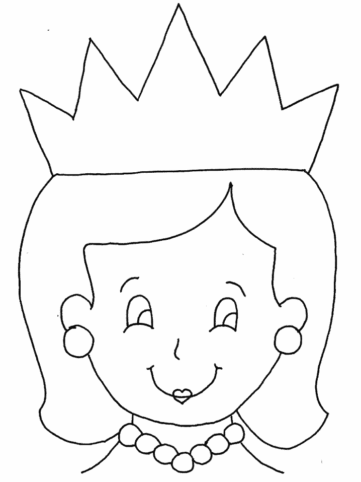 queen coloring page | Coloring Picture HD For Kids 