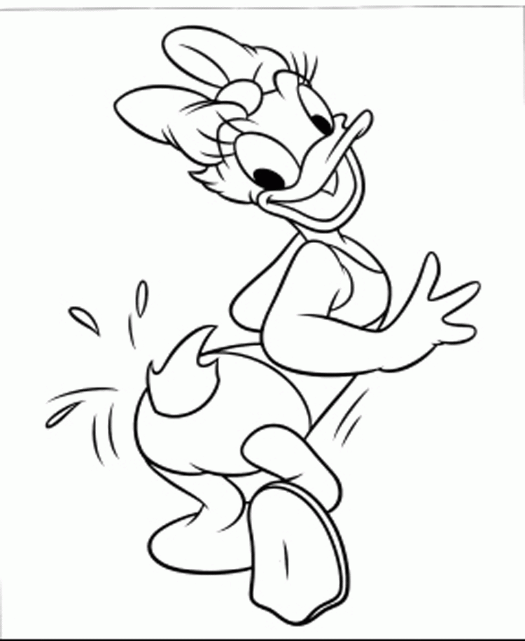 Donald-duck-coloring-pictures-4 | Free Coloring Page on Clipart Library