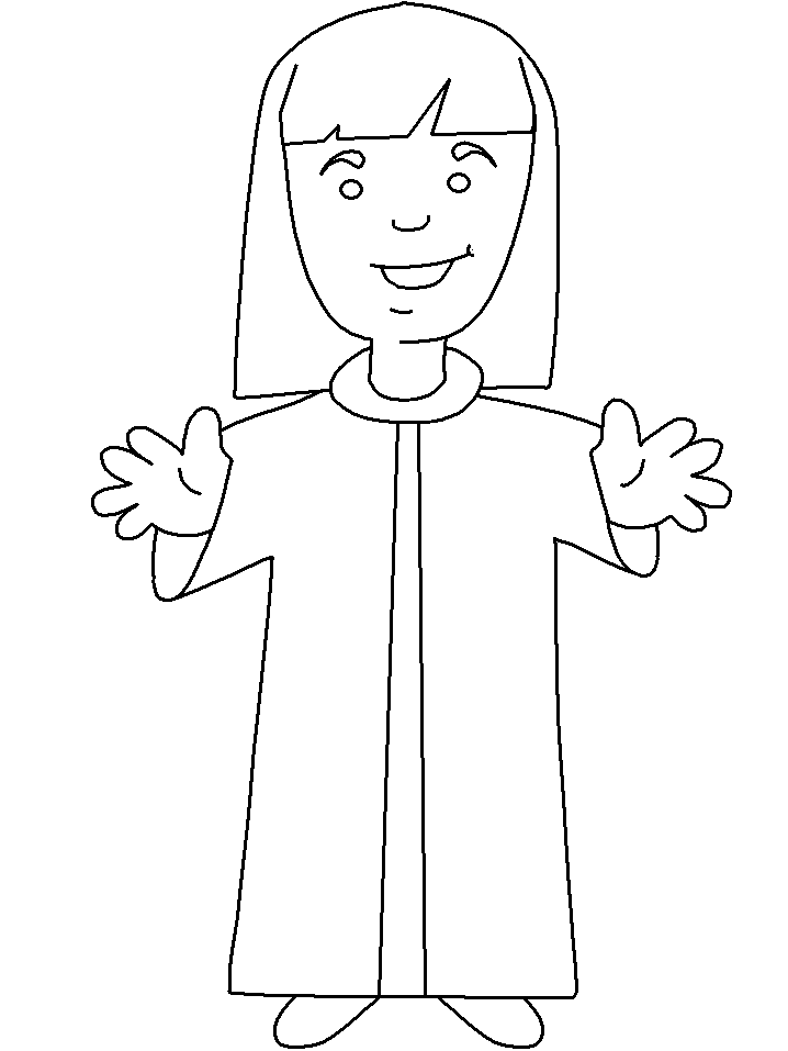 Joseph coat Coloring Pages | Josephs Coat of Many Colors