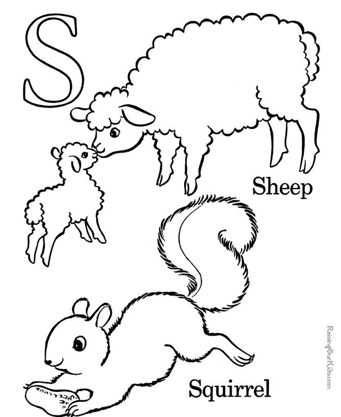 Coloring Pages Abc | Free 