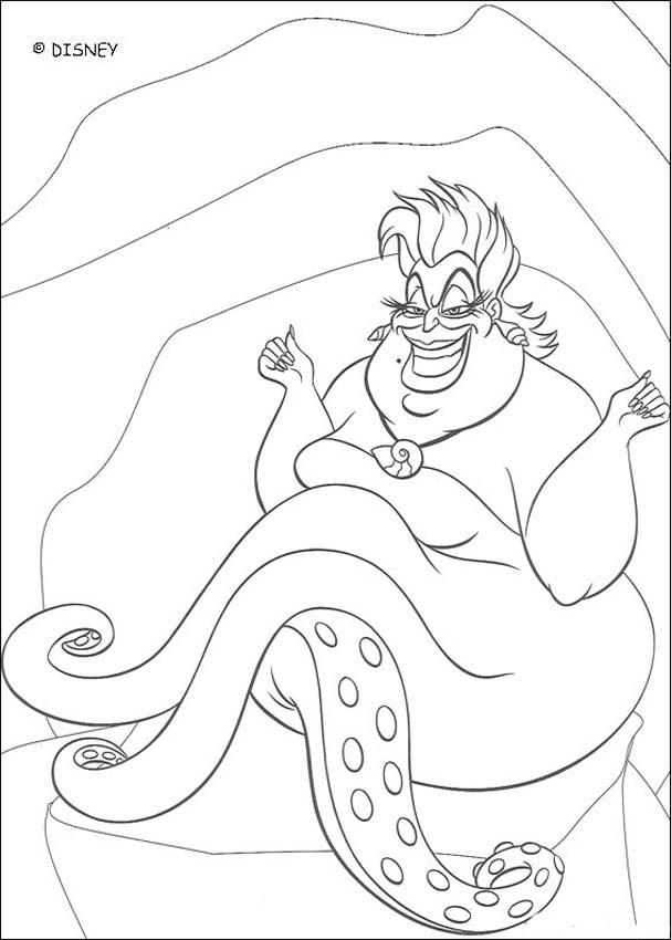 The Little Mermaid coloring pages : 32 free Disney printables