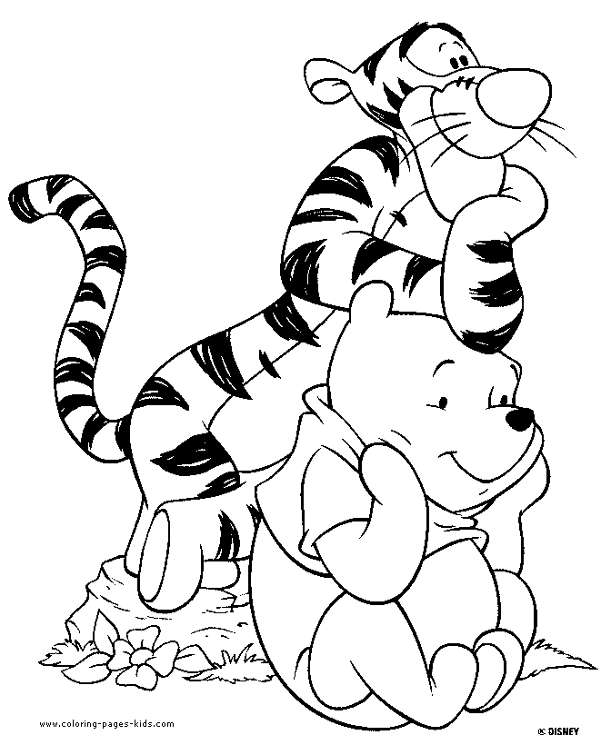 Winnie the Pooh coloring pages | Coloring Pages for Kids - disney
