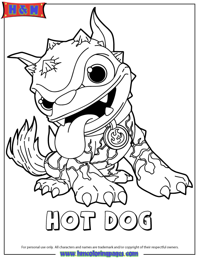 skylander swap force coloring pages for free